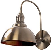 Kinkiet w kolorze mosiądzu ø 21 cm Varzan – Opviq lights