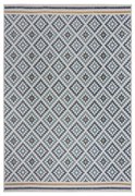 Żółto-niebieski dywan odpowiedni na zewnątrz 120x170 cm Zia Trellis – Flair Rugs
