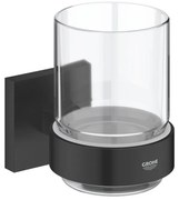 GROHE 410972430 - Szklanka z uchwytem START CUBE czarna