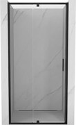 Mexen Exo-R drzwi prysznicowe uchylne 90 cm, transparent, czarne - 819-090-000-70-00