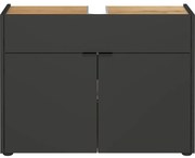 Antracytowa szafka pod umywalkę 80x60 cm Forano – Germania