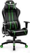 Fotel gamingowy Diablo X-One 2.0 Normal Size, czarno-zielony