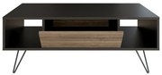 Stolik konferencyjny Mistico Black and Walnut