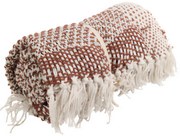 Melanżowa narzuta bawełniana, 130 x 170 cm