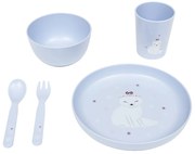 Zestaw dla dzieci do jedzenia WINTER FOX, 5 elementów