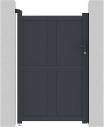 Brama aluminiowa "Maurice" - 101.2 x 155.9 cm - Szara