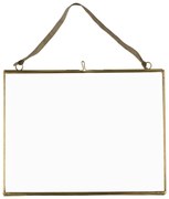 Metalowa ramka ścienna w kolorze złota 20x15 cm – Rex London