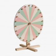 Ruletka Szczęścia Z Drewna Bettina Kids Multicolor Soft - Sklum