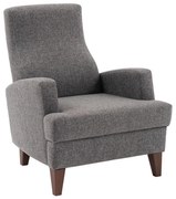 Fotel PULA ciemnoszary