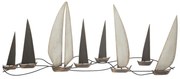Metalowa dekoracja ścienna 119x51 cm Regata – Mauro Ferretti