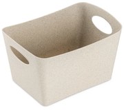 Koziol Pojemnik do przechowywania Boxxx S Organic beżowy, 1 l 12,8 x 18,7 x 10,8 cm