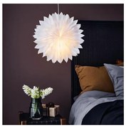 Markslöjd 705842 - Dekoracja bożonarodzeniowa SOLINA 1xE14/25W/230V śr. 48 cm biały