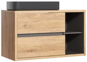 Szafka pod umywalkę DEVON 823 100 cm dąb COMAD