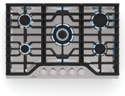Klarstein Turbocast 75cm Płyta gazowa 5 palników Srebrny