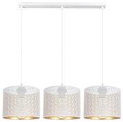 Żyrandol na lince ALDO 3xE27/60W/230V biały