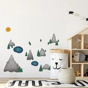 Naklejki na ścianę - W górach