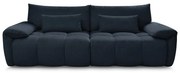 Ciemnoniebieska sofa z tkaniny szenilowej 264 cm Ivane – Bobochic Paris