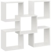 Biała skandynawska półka ścienna F9-C69