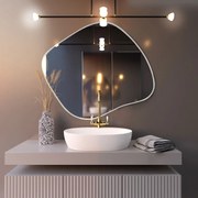 Lustro łazienkowe RUBINO III 50 z oświetleniem LED BALTICA DESIGN
