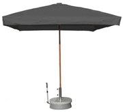 Gastro Magic Junior 240x240 Alu Wood z falbanką - parasol ogrodowy