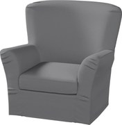 Pokrowiec na fotel Tomelilla wysoki z zakładkami