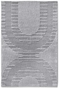 Dywan nowoczesny 3D Elle Collection Gallery Geometryczny szary 80 cm x 120 cm