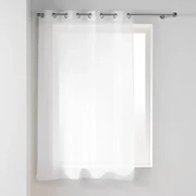 Biała firanka z woalu 140x180 cm Lissea – douceur d'intérieur