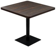 Ciemnobrązowy stolik bistro H5-F43