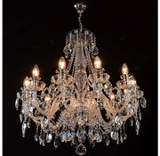 Wranovsky JWZ124122101 - Kryształowy żyrandol IMPERIAL 12xE14/40W/230V na łańcuc
