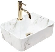 Umywalka Nablatowa REA Kelly Mini Aiax Shiny