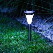 Lampa solarna wbijana 7cm stalowa PATIO