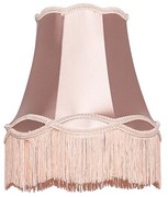 Abażur z tkaniny różowy 30 cm - Granny