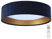 LED 24W SMART GALAXY stropní stmívatelné svítidlo modrá/zlatá + DO