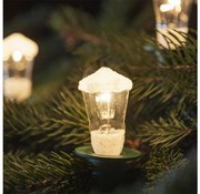 Łańcuch świąteczny LUCERNA 12xE10/10,7m ciepła biel