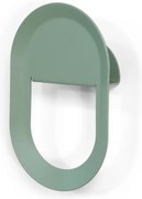 Szarozielony ścienny stalowy haczyk Coucou – Spinder Design