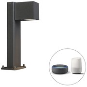 Zewnetrzna Inteligentna lampa stojąca zewnętrzna antracytowa 30 cm IP44 z WiFi GU10 - Baleno Nowoczesny Oswietlenie zewnetrzne