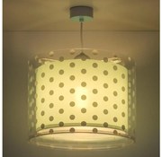 Dalber 41002H - Żyrandol dziecięcy DOTS 1xE27/60W/230V