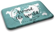 Dywanik łazienkowy antypoślizgowy Mapa Świat