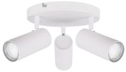 Biała metalowa lampa sufitowa Colly – Candellux Lighting