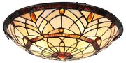 Prezent 1712 - Lampa sufitowa TIFFANY 3xE27/40W/230V