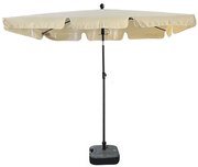 Beżowy Parasol Plażowy Ze Zmianą Kąta Nachylenia M8-G01