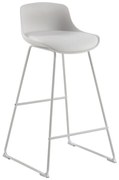 Biały hoker (wysokość siedziska 76 cm) Tina – Actona