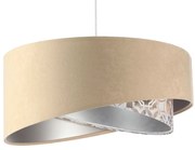 Lampa wisząca SANDERLING beżowa/srebrna BPS KONCEPT