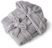 SZLAFROK WARM HUG SZARY M MICRO CHIP