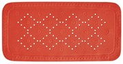 Spirella Antypoślizgowa mata do wanny ALASKA,czerwona, 71 x 36 cm