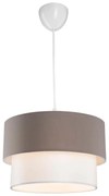 Biało-szara lampa sufitowa 60x18.5 cm – Squid Lighting