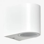 Aluminiowy Kinkiet Zewnętrzny Pevot Biała - Sklum