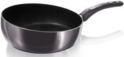 Aluminiowy grafitowy wok na indukcję 26cm T8-G29