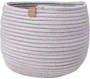 Koszyk pleciony Okrągły koszyk szary LOOP 020x025 inny