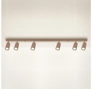 Brilagi - Oprawa punktowa SELE 6xGU10/30W/230V beżowa